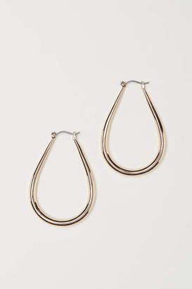 H&M Teardrop-shaped Earrings - Gold-colored - Women