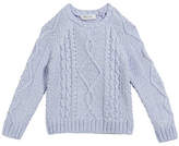 Thumbnail for your product : Milly Aran Cable-Knit Pullover Sweater, Size 7-16