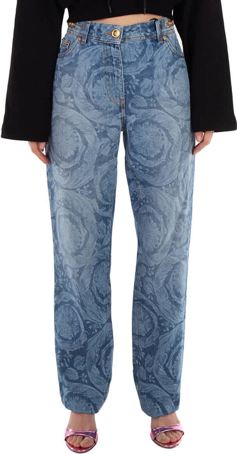Barocco Straight-Leg Denim Jeans