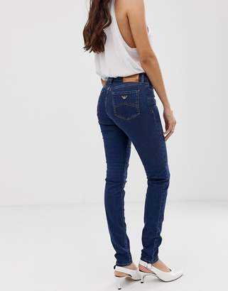 Emporio Armani High Rise Skinny Jeans