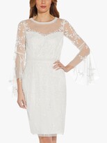 Thumbnail for your product : Adrianna Papell Beaded Sheath Dress, Ivory