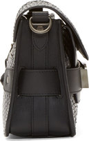 Thumbnail for your product : Proenza Schouler Black Python PS11 Classic Mini Shoulder Bag