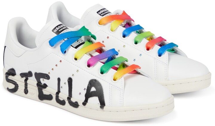 Stella McCartney + Adidas Originals Stan Smith Vegan Leather Sneakers -  White - ShopStyle