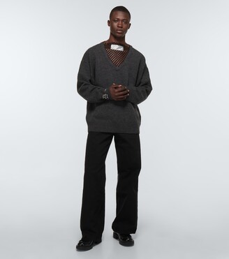 Raf Simons Fair Isle jacquard sweater