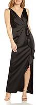 Thumbnail for your product : Adrianna Papell Draped Full-Length Gown