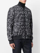 Thumbnail for your product : Love Moschino Lavagna print bomber jacket
