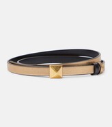 Thumbnail for your product : Valentino Garavani One Stud reversible leather belt