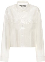 Thumbnail for your product : Junya Watanabe Organdy Sequin Embroidery Jacket