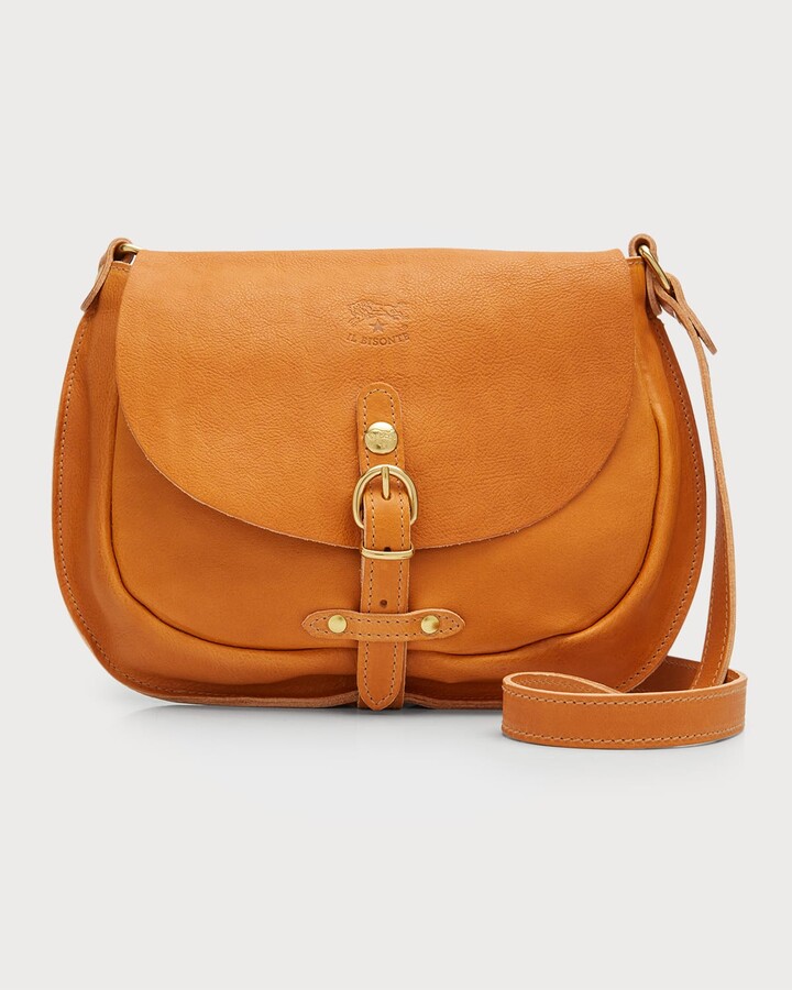 Il Bisonte Gaia Vachetta Leather Saddle Crossbody Bag ShopStyle