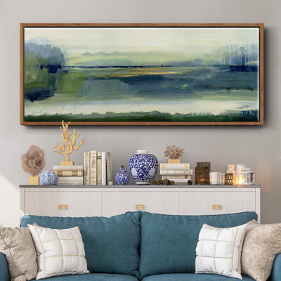 Wexford Home Glistening Meadow- Framed Canvas