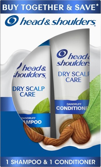 Head & Shoulders Head&ShouldersParabenFreeDryScalpCareShampooandConditionerBundlePack-23.4floz/2ct