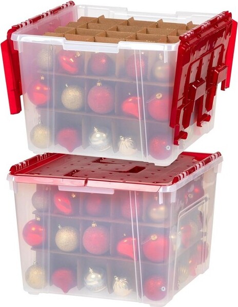 IRIS USA 17 Quart Plastic Storage Bin Tote Organizing Container