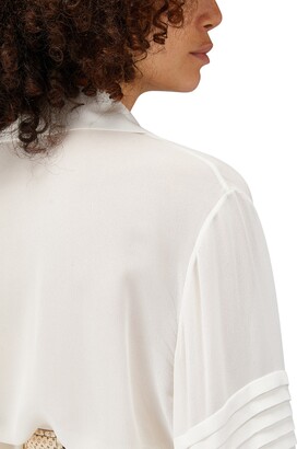 Louis Vuitton Button-Up Blouse With Intricate Sleeves