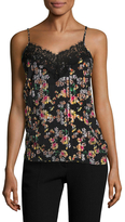 Thumbnail for your product : ABS by Allen Schwartz Pleated Floral Front Camisole