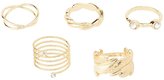 Thumbnail for your product : Charlotte Russe Plus Size Statement Rings - 5 Pack
