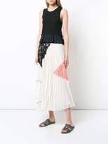 Thumbnail for your product : Derek Lam 10 Crosby Pleated Midi Skirt