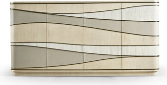 Jonathan Charles Fine Furniture Breaker 72.13" Wide Sideboard