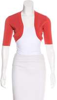 Thumbnail for your product : Lela Rose Cropped Woven Shrug w/ Tags