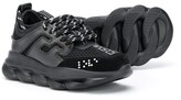 Thumbnail for your product : Versace Children Chain Reaction sneakers