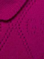 Thumbnail for your product : Gucci Children GG-motif perforated jumper