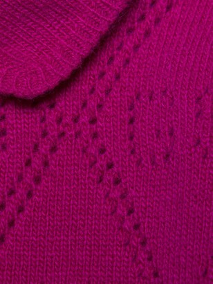 Gucci Children GG-motif perforated jumper