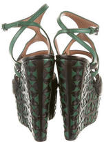Thumbnail for your product : Alaia Wedge Sandals