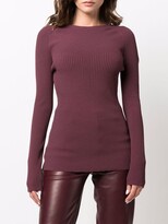 Thumbnail for your product : Áeron Eliza open-back knitted top