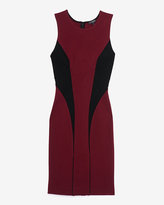 Thumbnail for your product : Intermix Exclusive For Colorblock Inset Ponte Dress