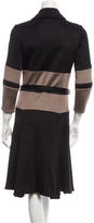 Thumbnail for your product : Chado Ralph Rucci Belted Knit Dress