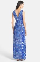 Thumbnail for your product : Maggy London Print Matte Jersey Maxi Dress