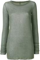 Thumbnail for your product : Rick Owens ribbed T-shirt