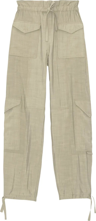 Ganni Drawstring Cargo Pants