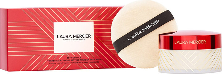 Laura Mercier Limited Edition Set For Luck Translucent Loose Setting Powder With Puff