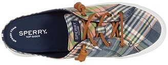 sperry plaid mule sneaker