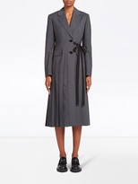 Thumbnail for your product : Prada Single-Breasted Light Wool Coat