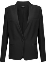 Thumbnail for your product : Isabel Marant Otty Satin-Trimmed Crepe Blazer