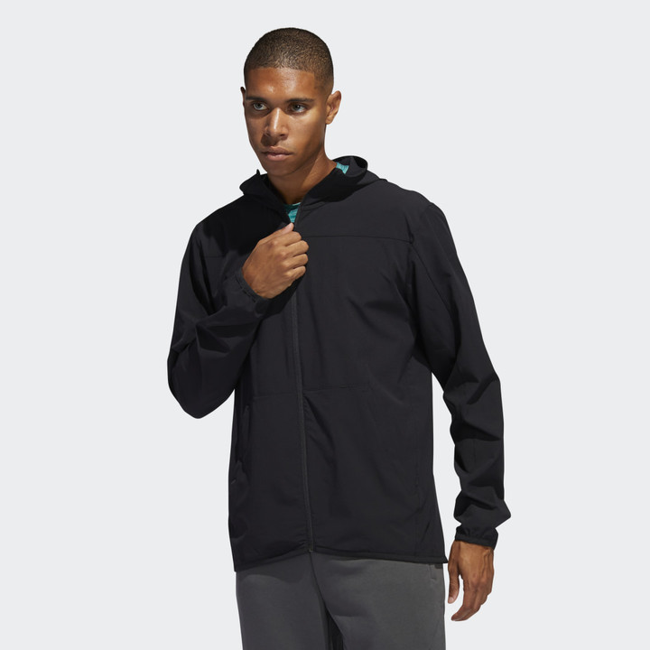 adidas City Base Hoodie Black L Mens - ShopStyle