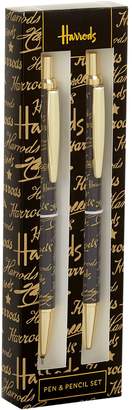 Harrods Heritage Logo Boxed Pen and Pencil Set