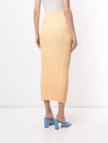 Thumbnail for your product : Bec & Bridge Citrus Club knitted midi skirt