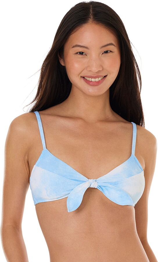 Celebrity Pink Women’s Tie Dye Bralette Bikini Top, Sizes S-XXL