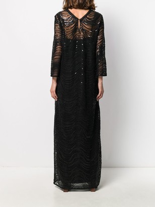 Emporio Armani Sequin-Embellished Gown