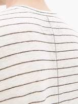 Thumbnail for your product : Rag & Bone Owen Striped Slubbed Linen T Shirt - Mens - Beige Multi