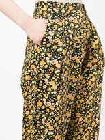 Thumbnail for your product : Stella Nova Matti floral-print high-waist trousers
