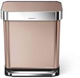 Thumbnail for your product : Williams-Sonoma simplehuman Rectangular Step Can with Liner Pocket, Rose Gold Stainless-Steel