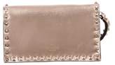 Thumbnail for your product : Valentino Metallic Rockstud Wristlet