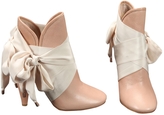 Thumbnail for your product : Mulberry Beige Leather Ankle boots