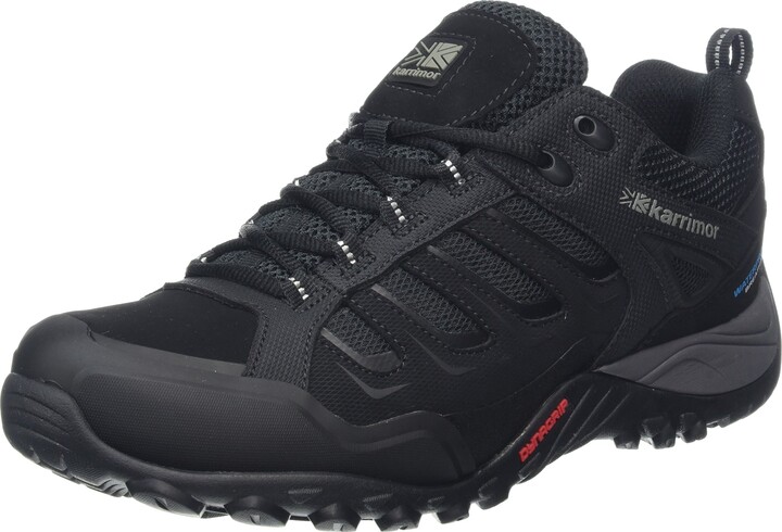 karrimor mens helix mid weathertite hiking boots black
