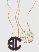 Thumbnail for your product : BaubleBar Acrylic Block Monogram Necklace