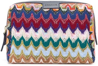Missoni Zig-Zag Embroidered Clutch Bag