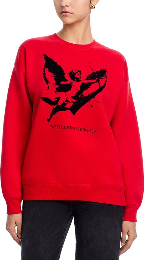 Aqua x Wuthering Heights Cherub Crewneck Sweatshirt - Exclusive